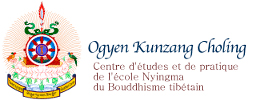 logo ogyen kunzang choling